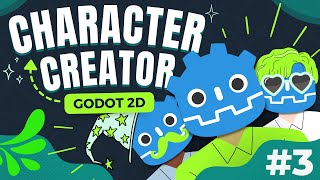 Lets Make a 2D Character Creator in Godot 4 amp GDScript  Part 3 [upl. by Romonda]