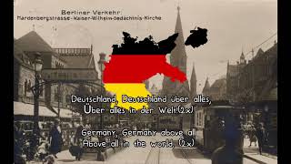 Weimar Republic National Anthem Deutschlandlied 192233 ALL STANZAS [upl. by Anauj]