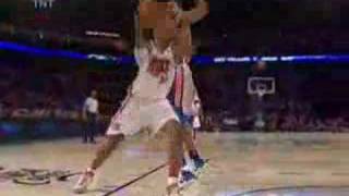 Rasheed Wallace blocks David West twice [upl. by Anaul380]