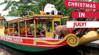 SANTAS VILLAGE IN SUMMER ONEOFAKIND AMUSEMENT PARK  JULY 2021 [upl. by Oakman685]