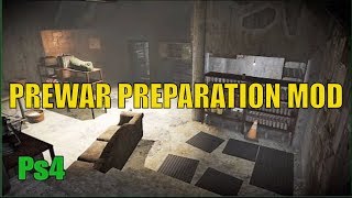 Fallout 4  MOD  Prewar Preparation [upl. by Gaw]