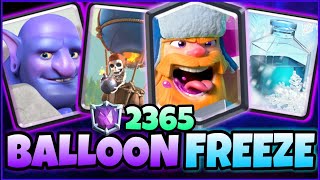 Top 170 with LumBerLooN FreeZe🥶 Deck  Clash Royale [upl. by Ailyn887]