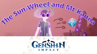 The SunWheel and MtKanna Complete Quest  Tsurumi Island  GenshinImpact [upl. by Zeiger]