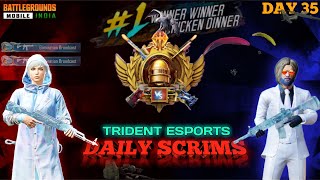 BGMI DAILY SCRIMS DAY 34  win cash register now freescrims bgmi custom live [upl. by Nerha677]