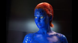 Mystique Jennifer Lawrence  All Scenes Powers  XMen Movies Universe [upl. by Trebor768]