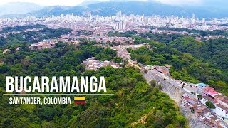 Flying over Bucaramanga Santander  Colombia Cinematic Drone Flight [upl. by Nerraw564]