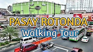 DAY WALK IN PASAY ROTONDA  WALKING TOUR  PASAY CITY PHILIPPINES [upl. by Shurlocke]