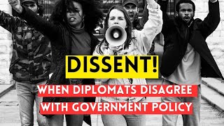 When Diplomats Disagree with Government Policy [upl. by Valenza773]