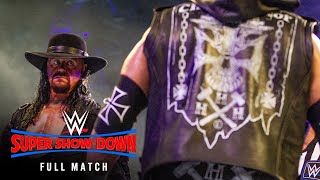 FULL MATCH Undertaker vs Triple H  No Disqualification Match WWE Super ShowDown 2018 [upl. by Albemarle]