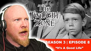 THE TWILIGHT ZONE 1961  CLASSIC TV REACTION  S 3 Ep 8  Its A Good Life tvreaction classictv [upl. by Damicke47]