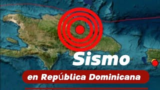 Atención Sismo en republicadominicana  Terremoto Temblor earthquake [upl. by Sueddaht]