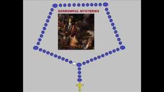 Virtual Rosary  The Sorrowful Mysteries Tuesdays amp Fridays [upl. by Pasquale]