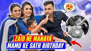 ZAID NE MANAYA MAMU KE SATH BIRTHDAY  TALK WITH KRITIKA AND PAYAL [upl. by Ojeitak]