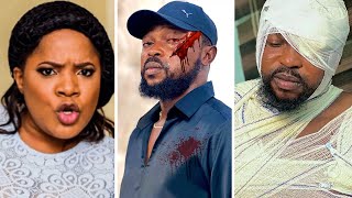 Watch what happen when Toyin Abrahams husband Kolawole Ajeyemi was attcked with mtchet vdm [upl. by Aramak743]