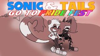 Tangle amp Whisper Scene Sonic amp Tails Go To Pridefest Epilogue [upl. by Hploda]