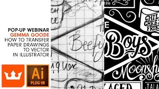 Paper to Vector Workflow in Illustrator  Webinar [upl. by Nichols759]