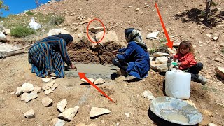 Living in the arms of nature A single mothers efforts to build a water pond [upl. by Eirot]