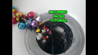 Come recuperare gli oggetti caduti nel lavandino tutorial [upl. by Eerac361]