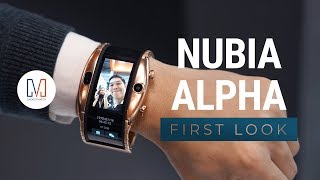 Most Futuristic Smartwatch  Nubia Watch 2020  Flexible AMOLED [upl. by Gurango]