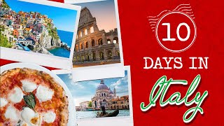 The Ultimate 10Day Italy Itinerary for 2023 Top Places to Visit [upl. by Winstonn]