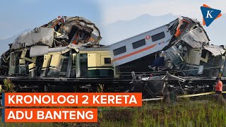 Kronologi Awal Tabrakan Kereta Turangga dan Bandung Raya [upl. by Currier]