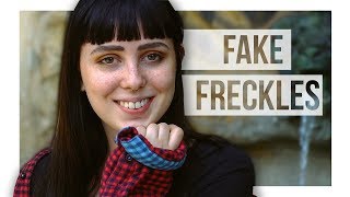 So schminke ich meine Sommersprossen  Fake Freckles Tutorial mit Henna [upl. by Hanyaz]