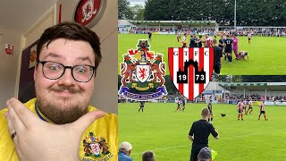 SCRAP  PENALTIES  DOG RUNS ON PITCH GUISBOROUGH VS MARSKE UNITED MATCHDAY VLOG [upl. by Leaj]