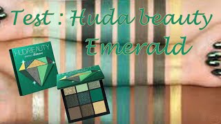 TEST  Emerald Obsession de HUDA BEAUTY [upl. by Marci]