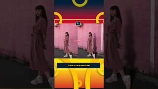 Adobe Photoshop Tutorial  Create Realistic Drop Shadow shorts sukasstudio20 [upl. by Tavy]