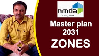 HMDA Master plan 2031 ZONES  Real Estate [upl. by Atimad]