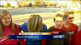 See Wednesdays FirstNews bus stop shout out [upl. by Alley865]