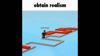 Obtaining realism in Roblox roblox funny viral [upl. by Htebazila263]