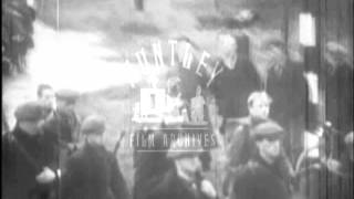 Hunger Marches 1930s Archive film 92966 [upl. by Enad]