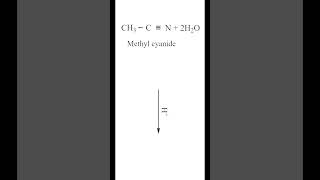 Preparation of Carboxylic acid  Acetic acid  Hydrolysis of Nitriles Acetonitrile  Chemistry 12 [upl. by Reyna349]