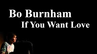 Bo Burnham  If You Want Love rus sub [upl. by Richards679]