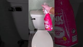 Bathroom Cleaning 🚽🫧 youtubeshorts cleantok cleaning cleaninghacks amzonfinds cleaningtips [upl. by Orman]