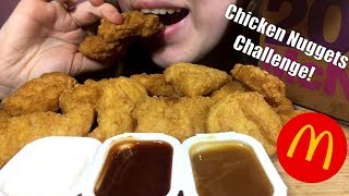 ASMR McDONALDS CHICKEN NUGGETS MUKBANG No Talking EATING SOUNDS [upl. by Einatirb]