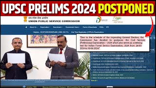 UPSC Prelims 2024 delayed by 21 days due to General Election  OnlyIAS [upl. by Havelock]