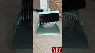 Must Have Broom and Dustpan Set Cleaning YesEpicYes Amazon [upl. by Eilyac]