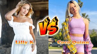 Lilly K VS Coco Quinn Transformation 👑 From Baby To 2024 [upl. by Eradis]