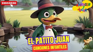 🦆🎵 ¡El Patito Juan Canción Infantil para Cantar y Bailar con Alegría 🌊🎶 CanciónInfantil [upl. by Llyrehc]