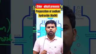 chlor alkali process class 10 chemistry shorts motivation neet viral study [upl. by Akemrehs]