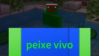 pode um peixe vivo fora da água fria cocoricó versão minecraft temporada 1 ep1 [upl. by Amjan82]