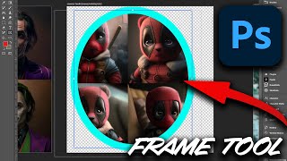 Photoshop Frame Tool Tutorial [upl. by Sauers539]