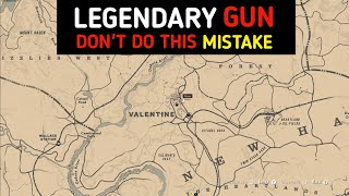 Proper Way To Obtain The Legendary Gun In Valentine Early Never Miss This  RDR2 [upl. by Quinta]