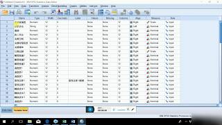 如何將EXCEL資料匯入SPSS中 [upl. by Uolyram]