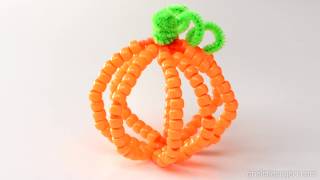 Amazing  DIY 💯 Pipe Cleaner Flower Bucket 🌸  Easy Fall Home Decor Idea 🍁 FallDecor DIYCrafts [upl. by Schear233]