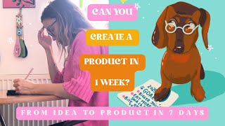 From idea to product in 7 days  a cozy vlog with dachshunds and a small shop [upl. by Namrehs]