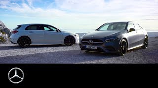 MercedesBenz AClass 2018 World Premiere  Trailer [upl. by Akilam780]