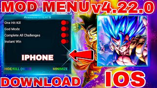 Dragon Ball Legends v4220 IOS MOD MENU HACK  dragon ball legends hack  ios mod menu [upl. by Vacla]